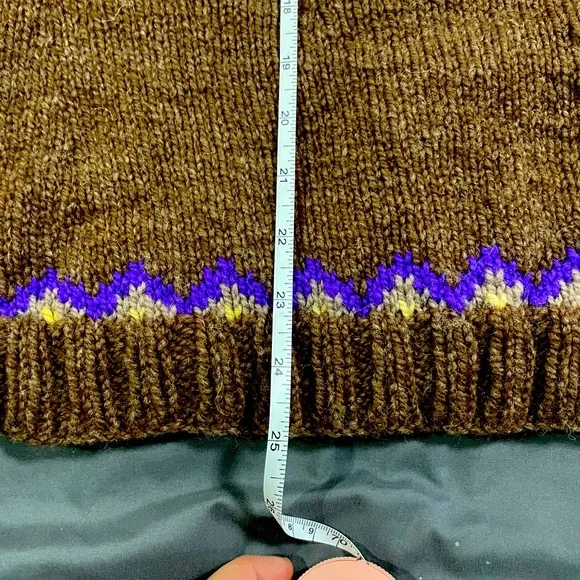 EUC Fair Isle Wool Sweater - Picture 6 of 9